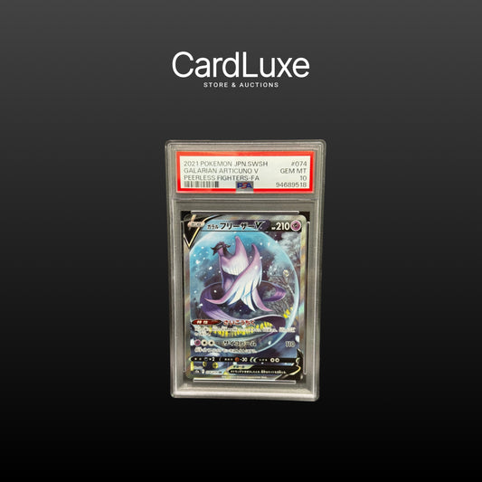 2021 Pokémon SWSH Galarian Articuno V 074/070 SR PSA 10