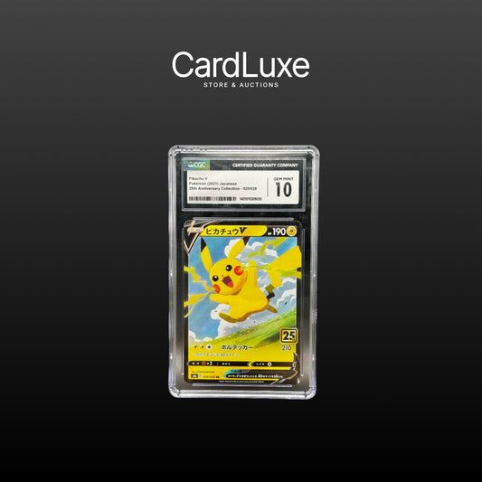2021 Pikachu V 25th Anniversary Collection 020/028 CGC 10