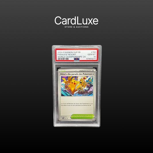 2024 Pokémon Paradise Resort World Championships PSA 10
