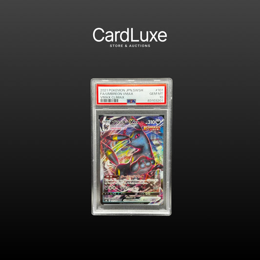 2021 Pokémon JPN.SWSH FA/Umbreon VMAX CLIMAX PSA 10