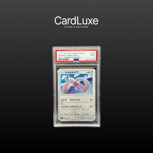 2017 P.M. Sun & Moon Shining Lugia Holo S.E.P. Legends PSA 9
