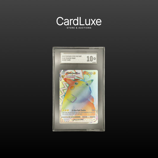 2020 Pokémon Vivid Voltage
Pikachu VMAX Secret Rare SGC 10