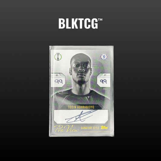 Match Attax Extra 24/25 Adarabioyo Pro View Signature Champions League