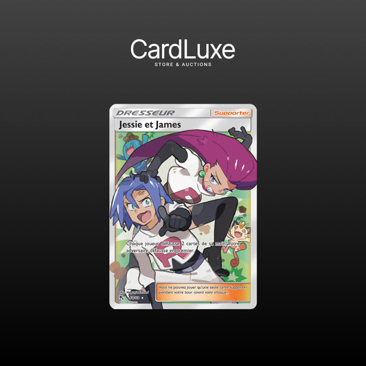Carte Pokémon - Jessie Et james 68/68 FA Soleil et Lune (Near Mint)
