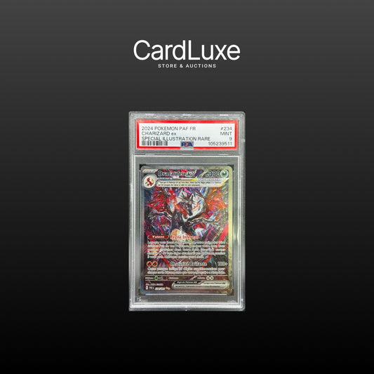 2024 Pokémon PAF Dracaufeu Ex Spécial Illustration Rare PSA 9