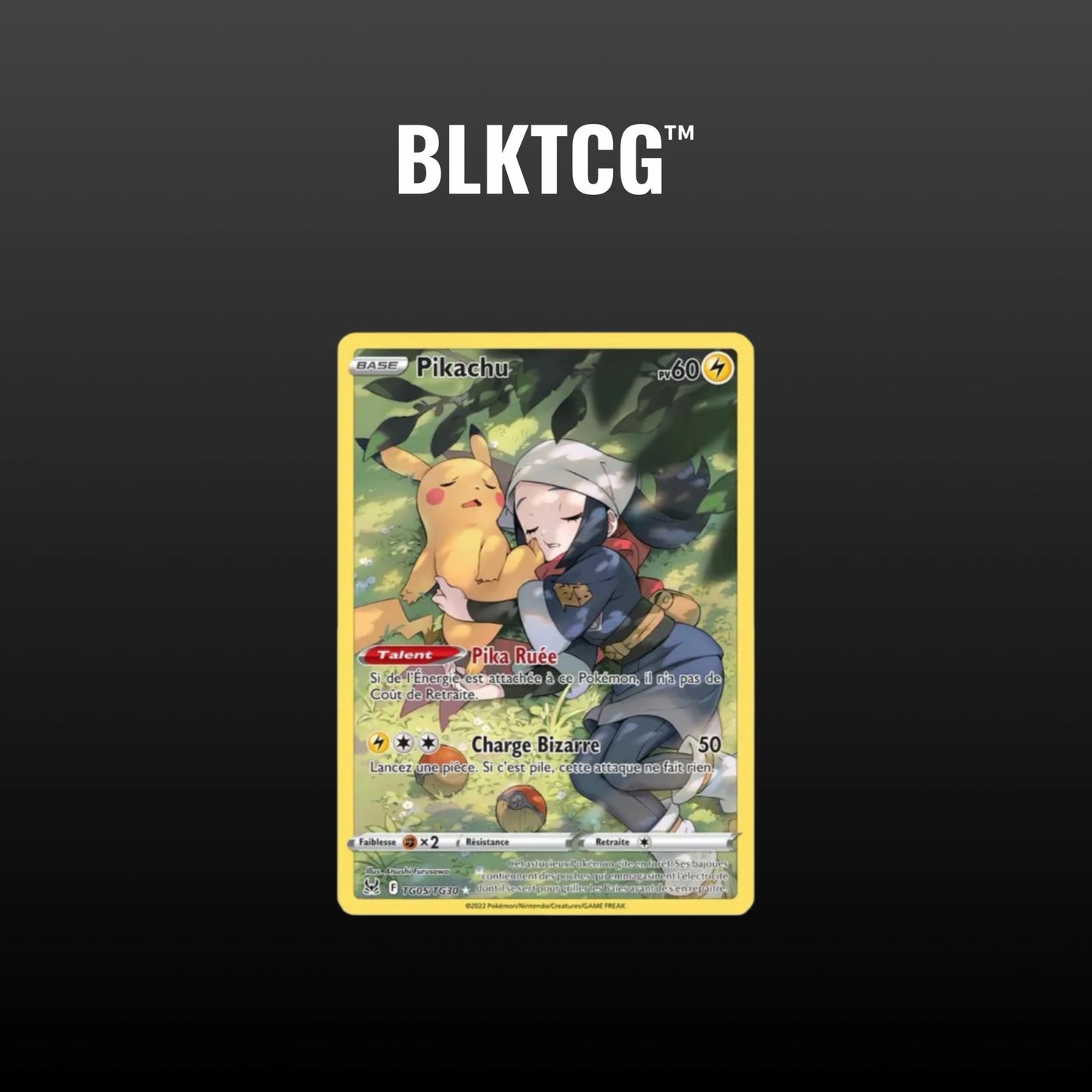 Carte Pokémon - Pikachu TG05/TG30 Origine Perdue (Near Mint)