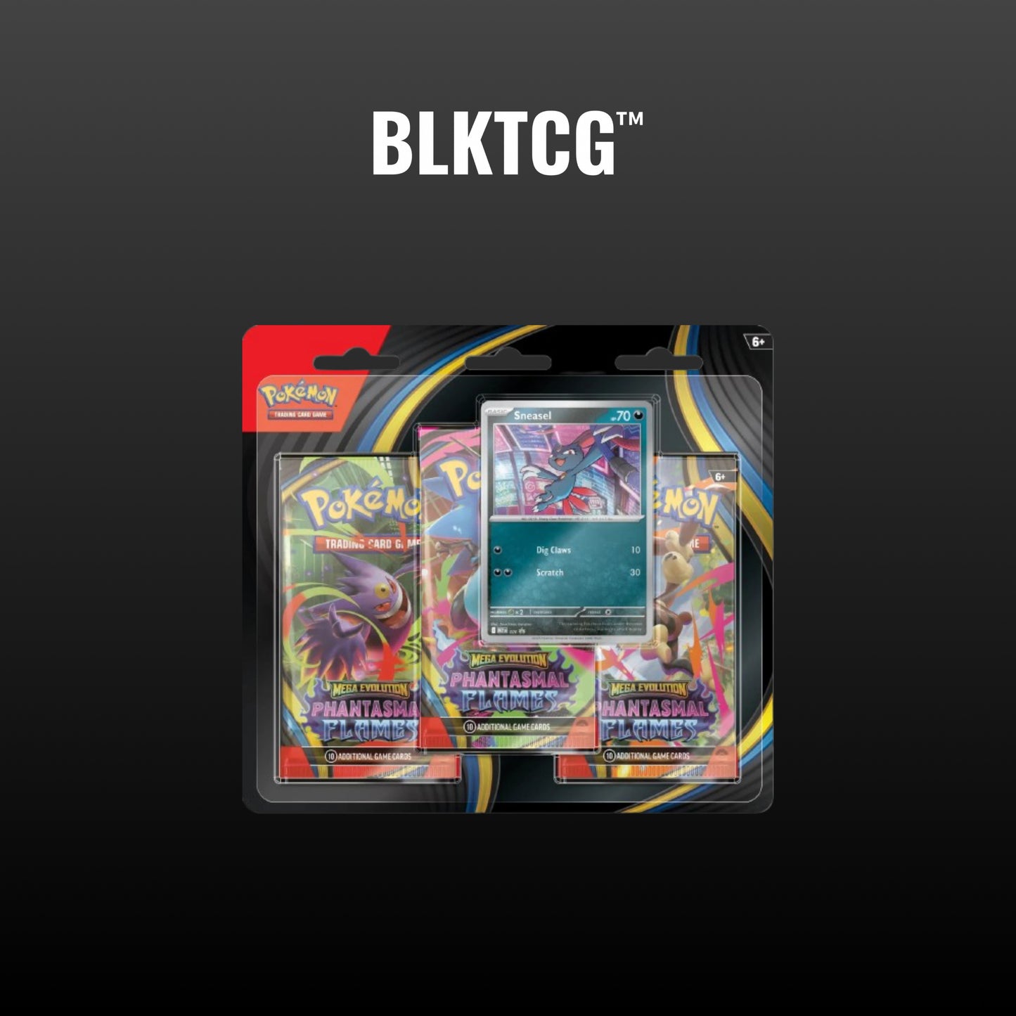 Pokémon - Tripack Booster Flames Phantasmal (3 Boosters)