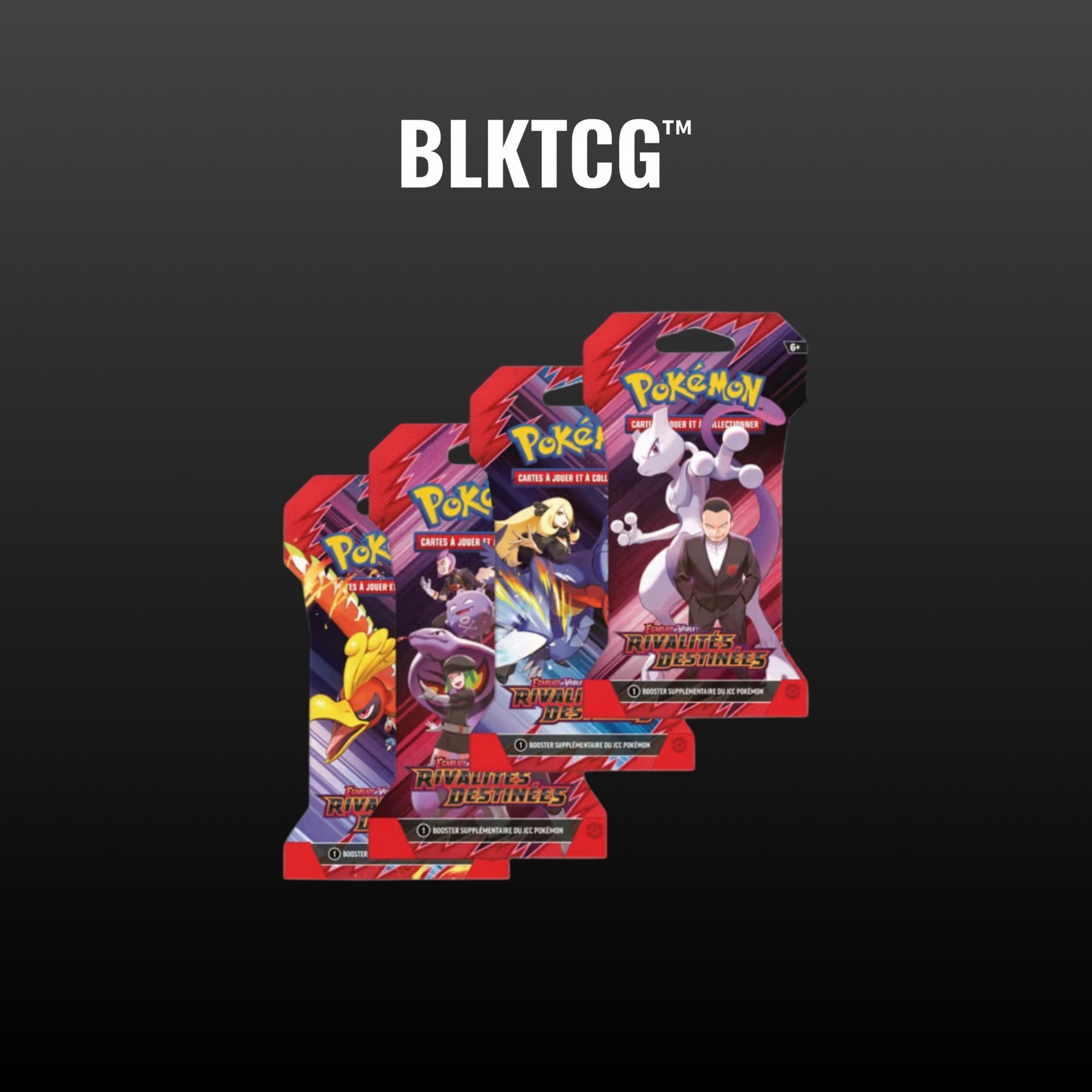 Pokémon - Pack de Booster Blister Rivalités Destinées (Aléatoire)