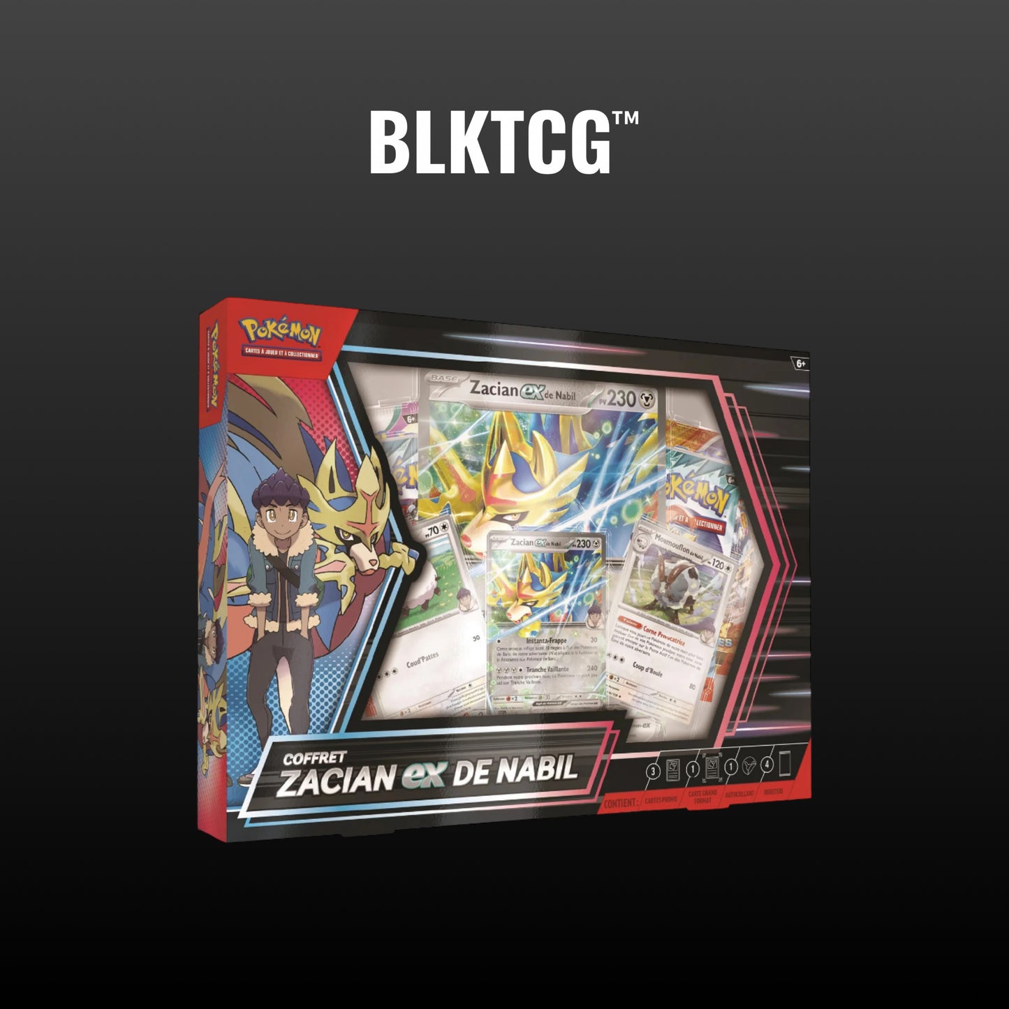 Pokémon - Coffret Collection Zacian Ex de Nabil